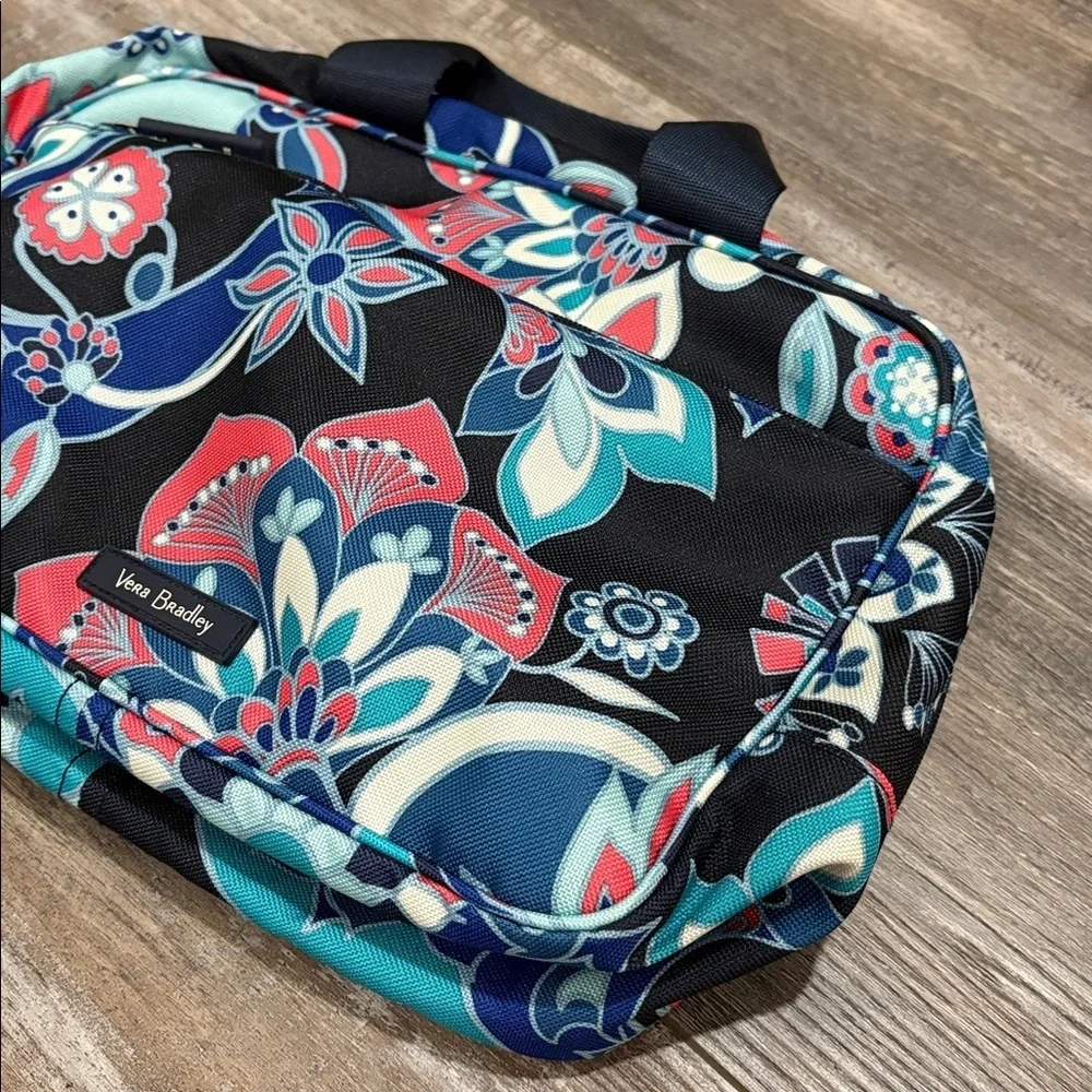 Vera Bradley Lighten Up Cosmetic Bag - Flower Garden